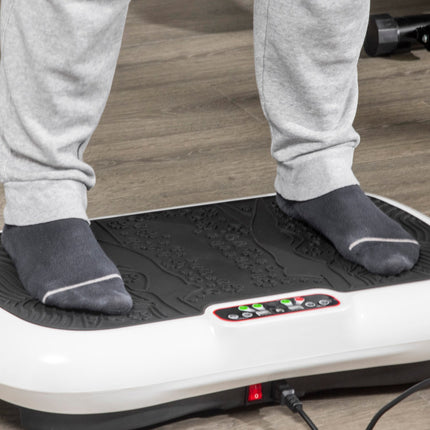 Vibration plate with band - 200W, 99 levels, up to 120 kg