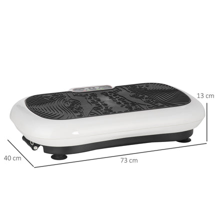 Vibration plate with band - 200W, 99 levels, up to 120 kg