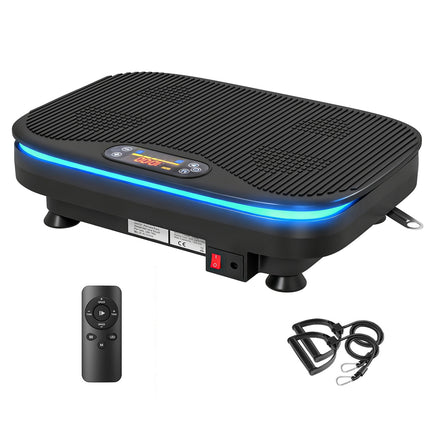 Vibration Plate for Fitness, Bluetooth, 99 Speeds, Black