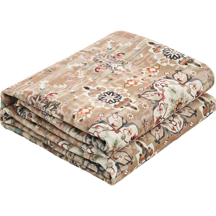 Vintage Washable Area Rug 7.5x9.5 ft, Non-Slip