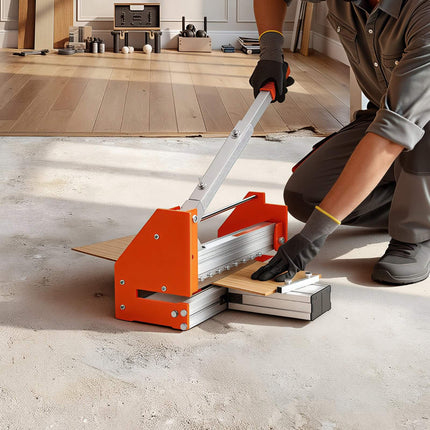Vinyl Floor Cutter, 12 In Cut, 12 mm Thickness, Aluminum Lever