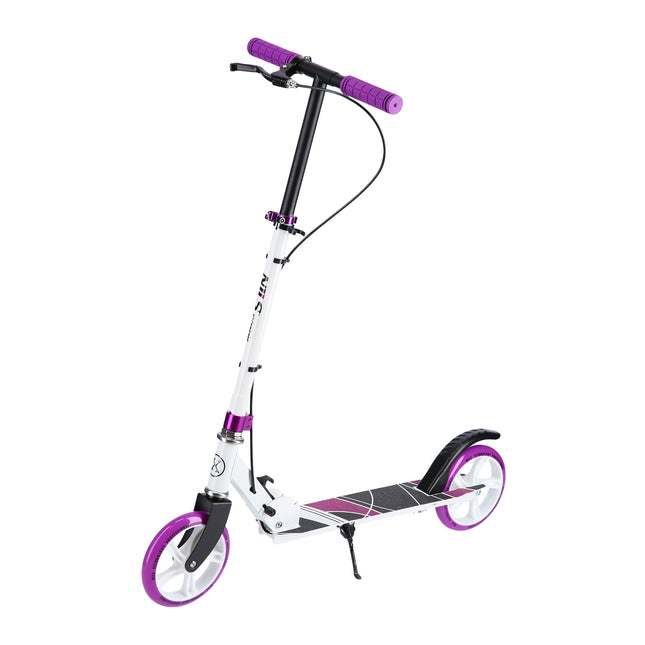 Violet Kick Scooter, Foldable, Lightweight Design