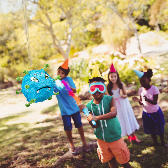 Virus-Shaped Pinata for Kids' Party Fun
