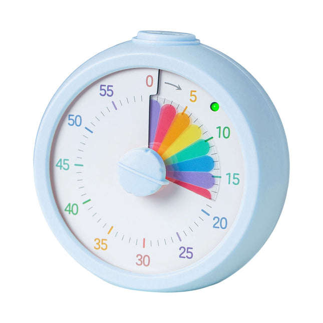 Visuele regenboogtimer voor kinderen en volwassenen, 60 minuten