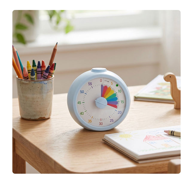 Visuele regenboogtimer voor kinderen en volwassenen, 60 minuten