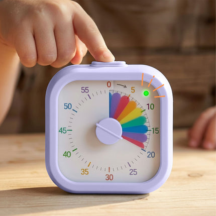 Visual Timer for Kids and Adults, 60-Minute, Adjustable Volume