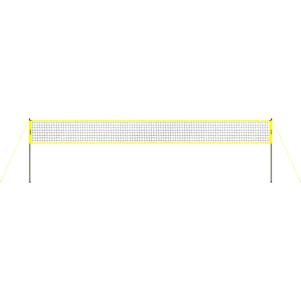 Volleyball Net System, Adjustable Height, Steel Poles
