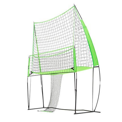 Volleyball Training Net 8x11ft, Adjustable Height, Ball Return