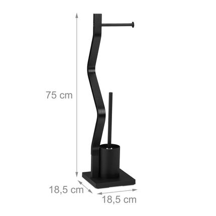 WC chair black