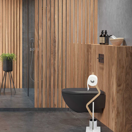 WC chair standing white