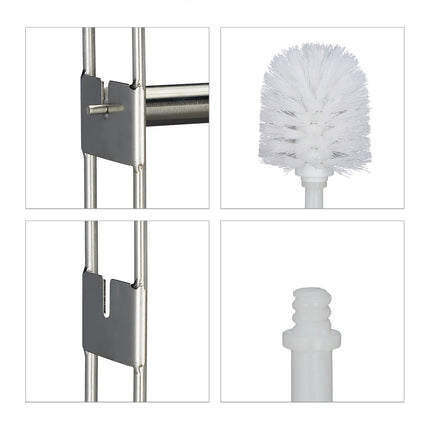 WC stand in stainless steel