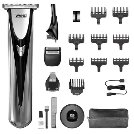 Wahl Elite Groom Multigroomer with 4 Heads and 16 Lengths, Up to 150 Minutes