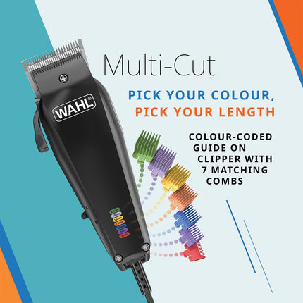 Wahl Multi-Cut Pet Clipper for Small and Medium Dogs, 7 Guide Combs, 7200 RPM