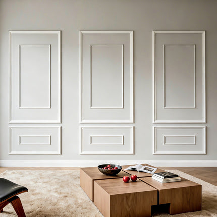 Wall Molding Kit, 3-Pack Paintable Polystyrene Trim