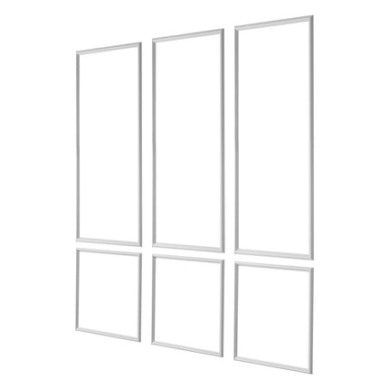 Wall Molding Kit, 3-Pack Paintable Waterproof Polystyrene