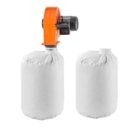 Wall-Mount Dust Collector, 1 HP 560 CFM, 2.5 Micron
