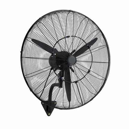 Wall Mount Misting Fan, 30-Inch, Oscillating, IP44