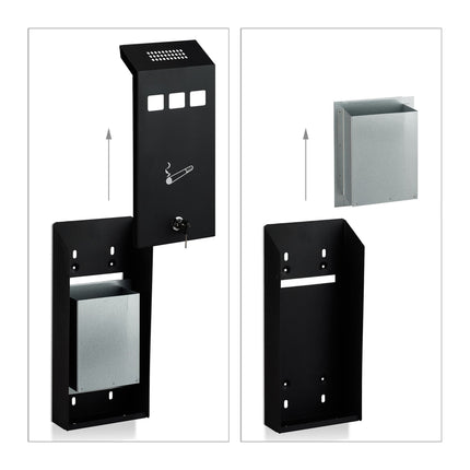 Wall-Mounted Ashtray