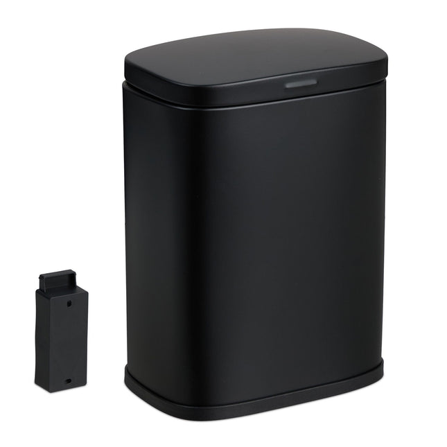 Badkamerprullenbak voor wandmontage, 3 liter, met softclose deksel