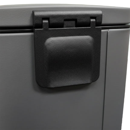 Wall-Mounted Bathroom Bin, 3L, Soft-Close Lid