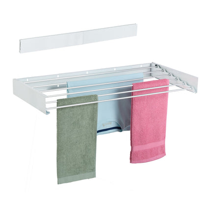 Wall-Mounted Foldable Clothes Airer, Space-Saving