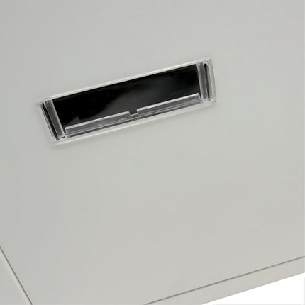 Wall-Mounted Horizontal Mailbox with Nameplate, Lockable