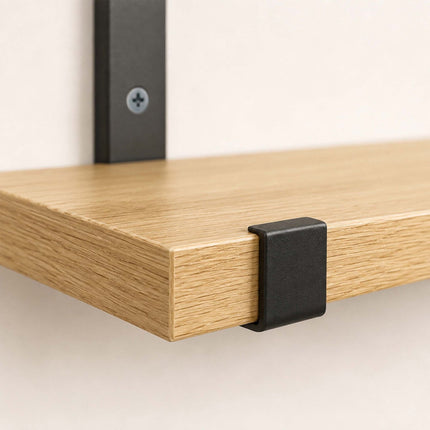 Wall-Mounted MDF Shelves Set, 3-Piece, Various Sizes