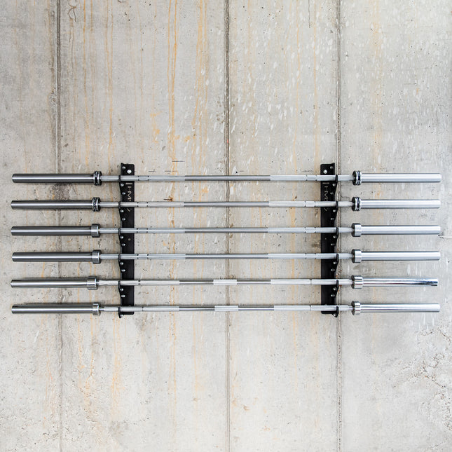 Wall Mounted Olympic Barbell Holder – Commercial Use