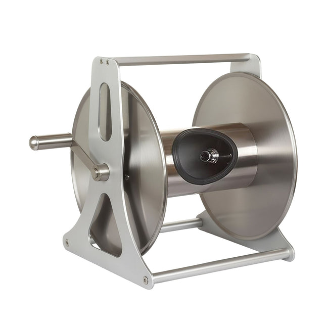 Wall-Mounted Stainless Steel Garden Hose Reel