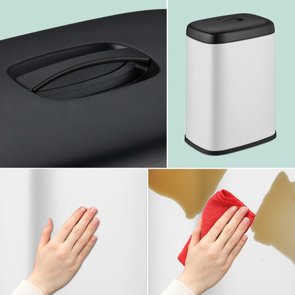 Wall-Mounted Waste Bin, 5L, Removable Lid