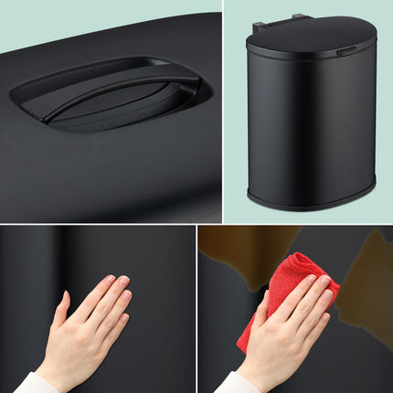 Wall-Mounted Waste Bin, 5L, Removable Lid