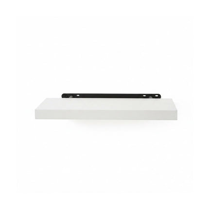 Wall Shelf With Metal Bracket – Wall-Mounted Floating