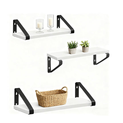 Wall Shelves – 3 Sizes for Living Room or Bedroom
