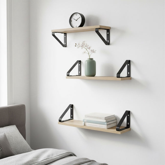 Wandplanken - 3 maten voor woonkamer of slaapkamer