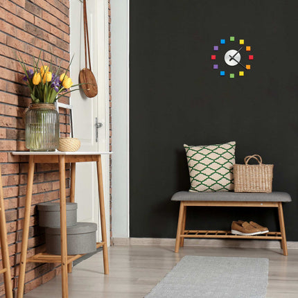 Wall clock DIY colorful