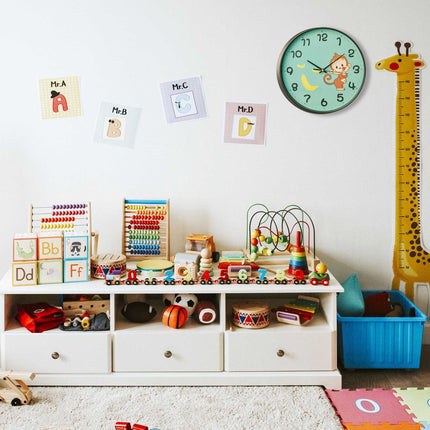 Wall clock Monkey for children