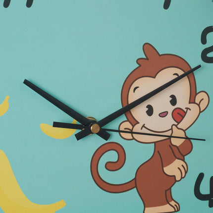 Wall clock Monkey for children