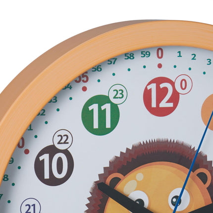 Wall clock for children "Lion