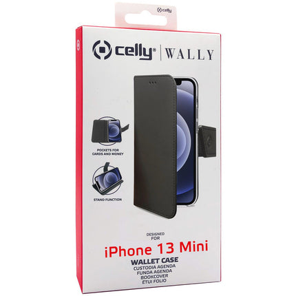Wallet Case iPhone 13 Mini Black