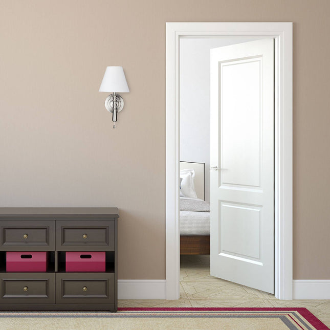 Wall lamp with screen