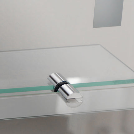 LED bathroom mirror with shelf, waterproof, 50x15.5x70cm