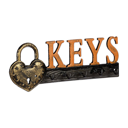 Wall mounted key holder