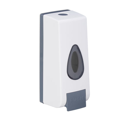 Wall-mounted soap pump