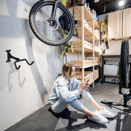 Wall mount for folding bike