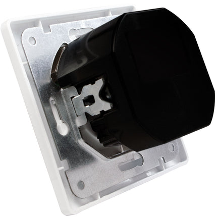 Wall outlet 230V with 2xUSB 2.1A