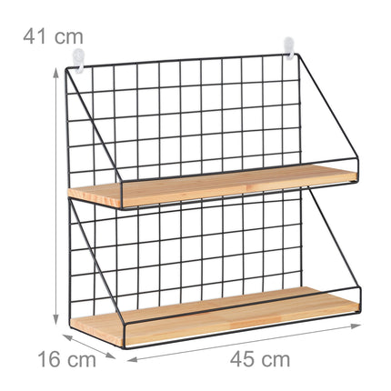 Wall shelf industrial style XL