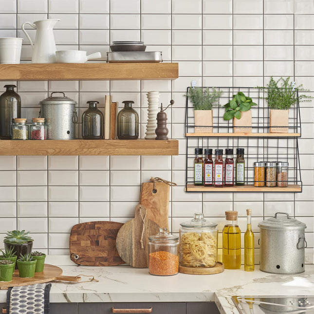 Wall shelf industrial style XL