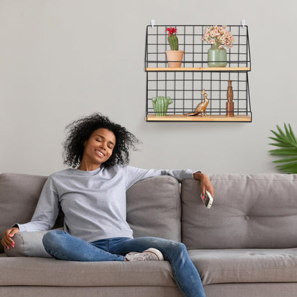 Wall shelf industrial style XL