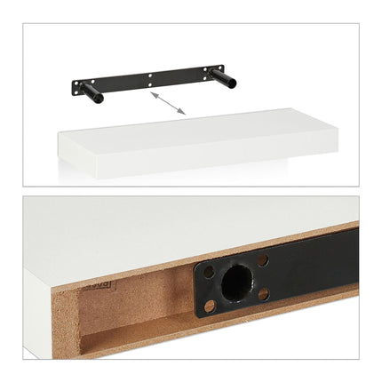 Wall shelf set of 3