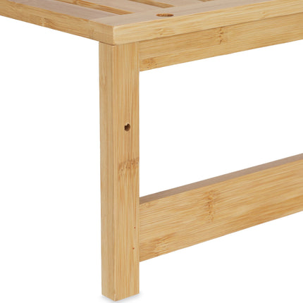 Wall shelf with 5 hooks